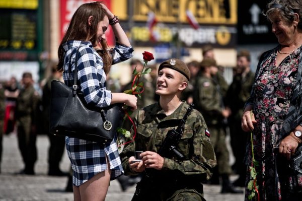 Oświadczyny na przysiędze