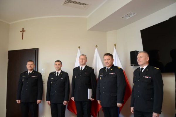 Krzysztof Kędziera nowym zastępcą Komendanta Powiatowego PSP