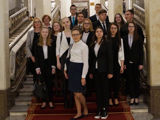 Gimnazjaliści na Gali Szkoły Dialogu