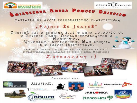 Świąteczna akcja pomocy dzieciom