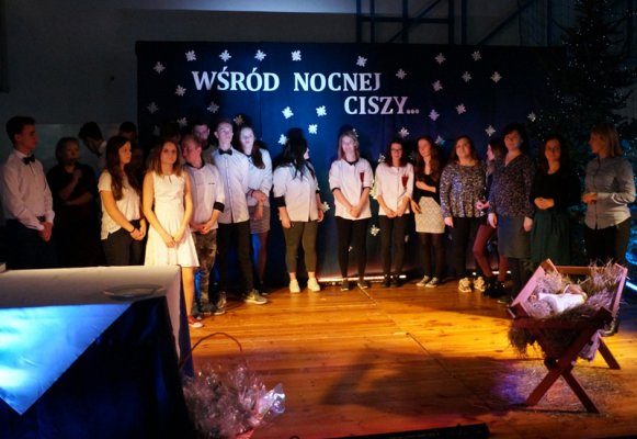 Wigilia szkolnej społeczności w Jasieńcu
