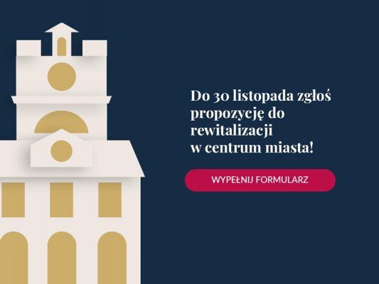 Do 30 listopada zgłoś propozycję do rewitalizacji centrum Grójca!