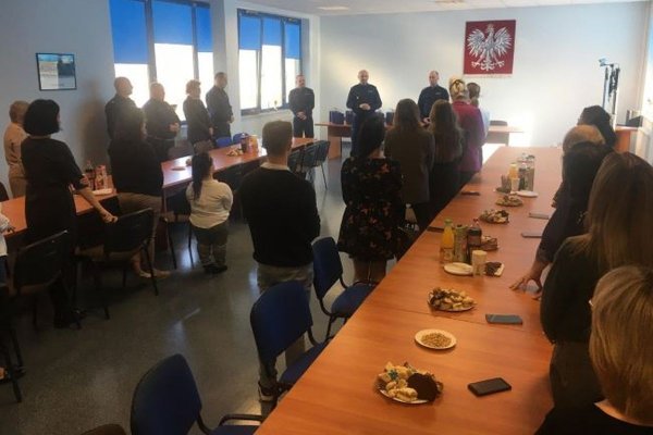 Uroczystość w grójeckiej komendzie