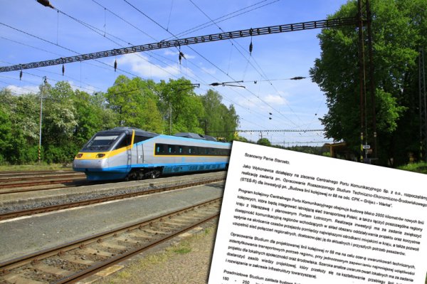Kolej Dużych Prędkości CPK - Grójec - Warka. Są nowe informacje