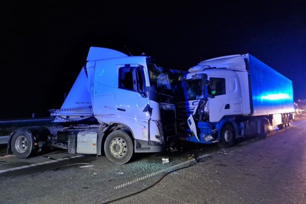 Niebezpieczna noc na S7 pod Grójcem. Doszło do dwóch zdarzeń 