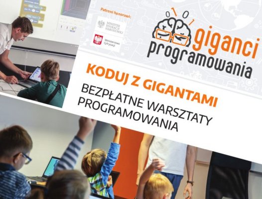 Koduj z Gigantami - bezpłatne warsztaty w Grójcu