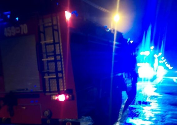 Akcja strażaków w Sylwestrowy wieczór. Są duże straty