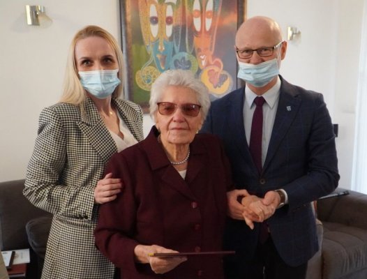 100.urodziny mieszkanki Grójca