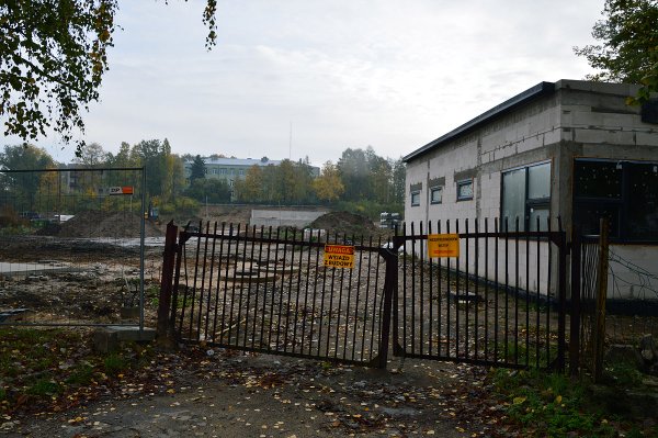 Nowy amfiteatr przy ul. Piotra Skargi z poślizgiem