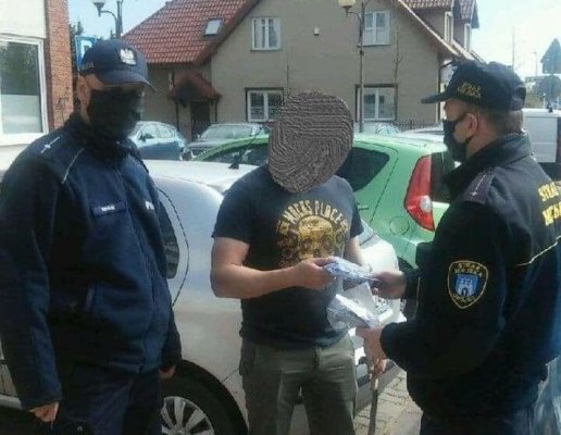 Grójecka Policja: maseczka zamiast mandatu
