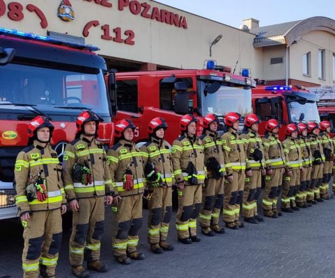 Minuta ciszy dla poległych strażaków z Ukrainy