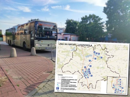 PKS uruchamia od stycznia 2023 linię Grójec - Lesznowola