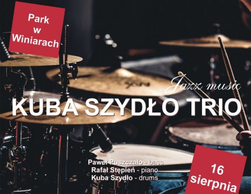 Letnia strefa muzyki w parku w Winiarach