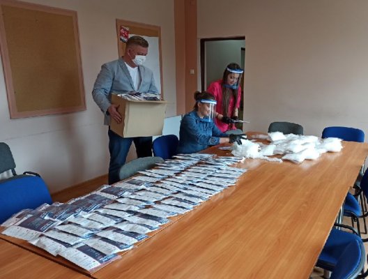 Maseczka dla Seniora - wspólna inicjatywa Spółdzielni Samopomoc i Urzędu Miasta