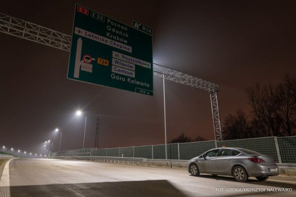 Południowa Obwodnica Warszawy dłuższa o 15 kilometrów