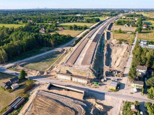 Nowa S7 Grójec - Warszawa ma być przejezdna w tym roku (ZDJĘCIA)