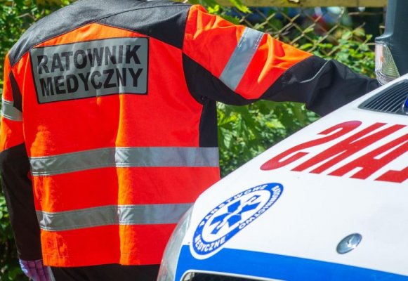 Młody wędkarz porażony prądem. Wędka zahaczyła o druty elektryczne