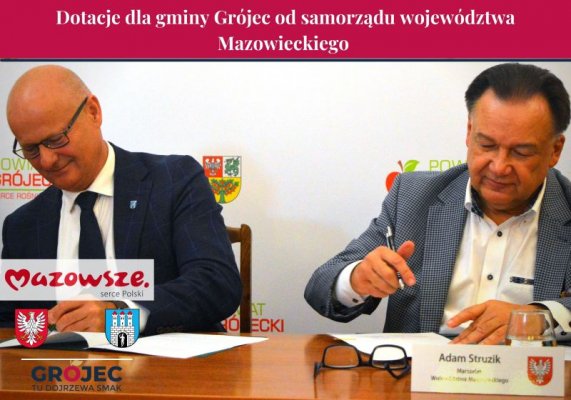 Trzy dotacje dla gminy Grójec: na boisko i ogródki działkowe