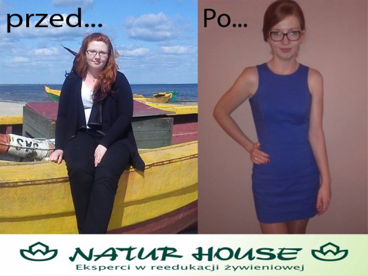 Dominika schudła 40 kg w Centrum Dietetycznym Naturhouse w Grójcu!