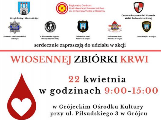 Wiosenna zbiórka krwi