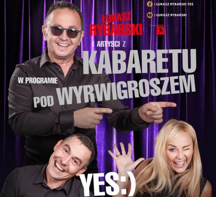 Artyści z Kabaretu Pod Wyrwigroszem wystąpią w Grójcu