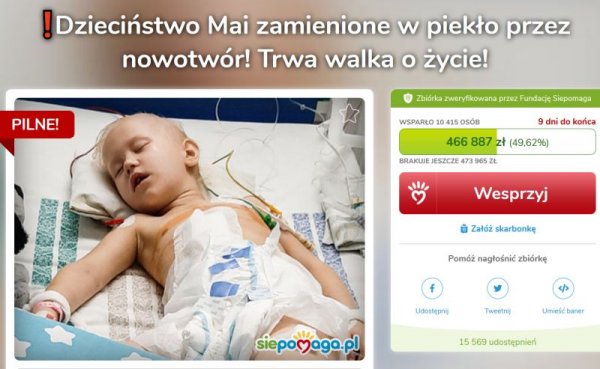 Potrzebna pomoc! Maja Gozdek nie ma już czasu