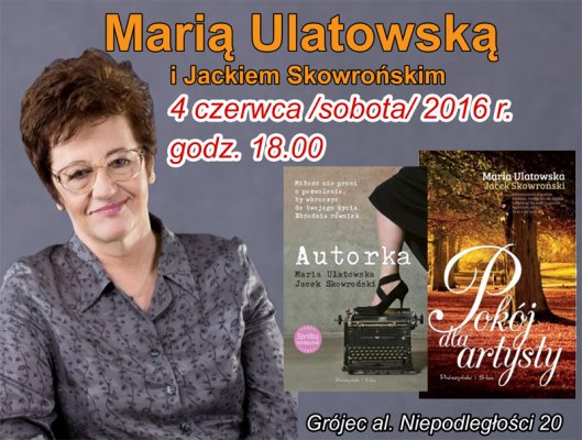 Spotkanie z Marią Ulatowską w Bibliotece
