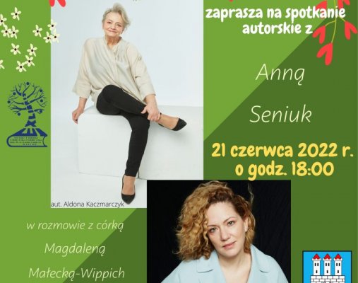 W grójeckiej bibliotece odbędzie się spotkanie autorskie z Anną Seniuk