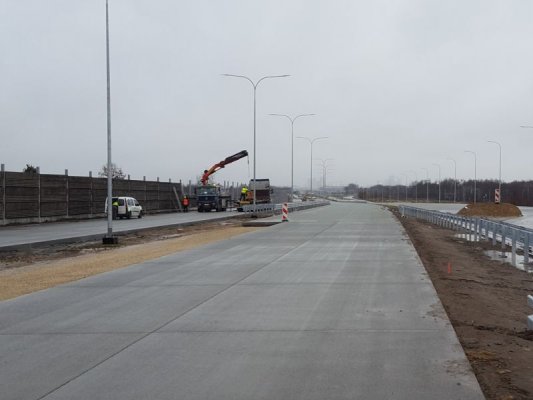 Nowa S7 Grójec - Warszawa: prace trwają nawet zimą (ZDJĘCIA!)