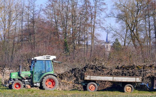Na podwójnym gazie jechał traktorem pracować na polu