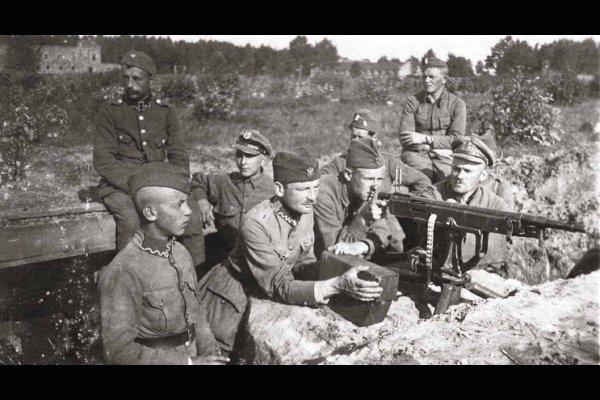 Ochotnicy z Grójecczyzny w 1920 r. 