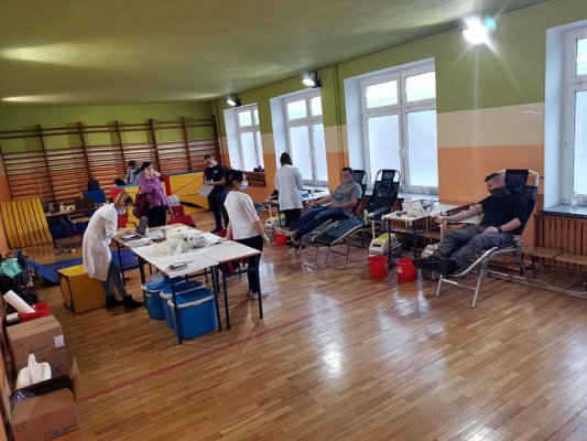 Świąteczna zbiórka krwi:  Zebraliśmy prawie 32 litry 