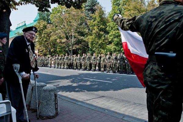 Przysięga terytorialsów z Grójca