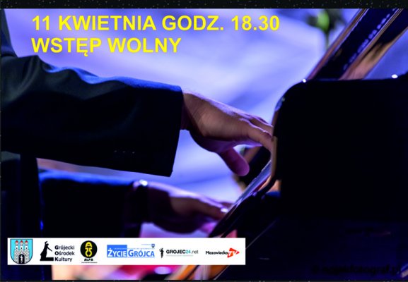 Bezpłatny koncert fortepianowy w GOK: Artur Słotwiński