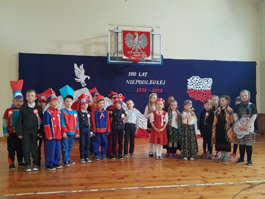 100-lecie odzyskania przez Polskę Niepodległości w PSP nr 2 w Grójcu