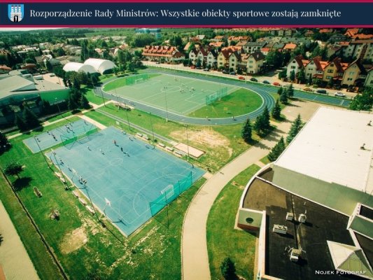 Obiekty sportowo-rekreacyjne zamknięte