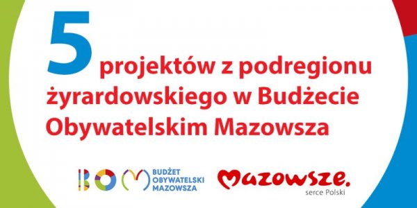 Wszystkie projekty zgłoszone do Budżetu Obywatelskiego Mazowsza będą realizowane!
