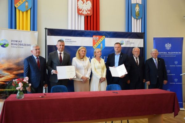 Podpisana umowa na dofinansowanie z Rządowego Funduszu Rozwoju Dróg