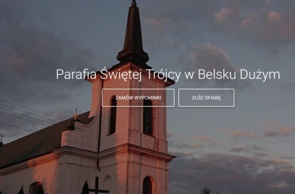 Elektroniczna taca w parafii Świętej Trójcy