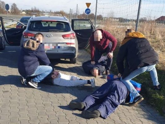Efektowna akcja grójeckich policjantów! Rozbili gang Gruzinów