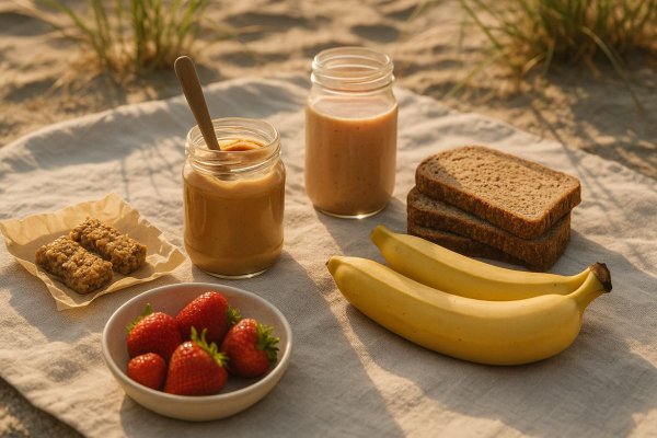 Weekendowe pikniki z orzechową nutą: menu na plażę i do parku