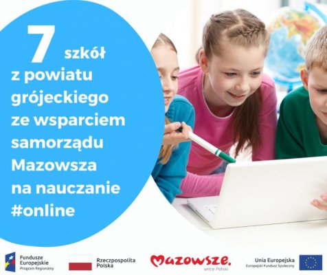 7 szkół z powiatu z pomocą Samorządu Mazowsza i UE