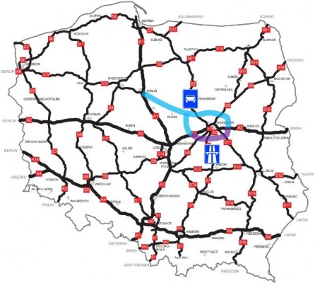 Autostradowy ring wokół Warszawy. Znamy szczegóły
