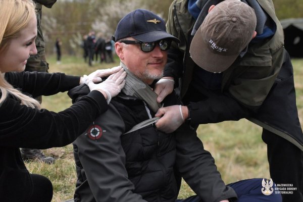Żołnierze Obrony Terytorialnej przeszkolili mieszkańców Nowego Miasta nad Pilicą