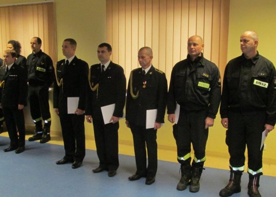 Nagrody dla strażaków z Grójca