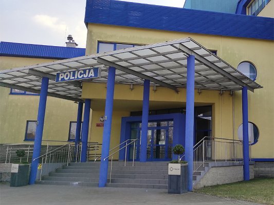 Niecodzienna sytuacja w komendzie policji