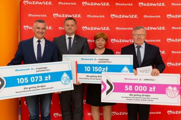 Kolejne pieniądze trafią do Gminy Grójec