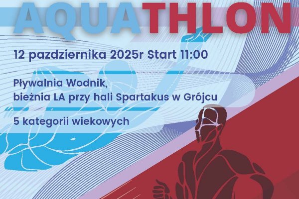 Drugie Otwarte Mistrzostwa Grójca w Aquathlonie