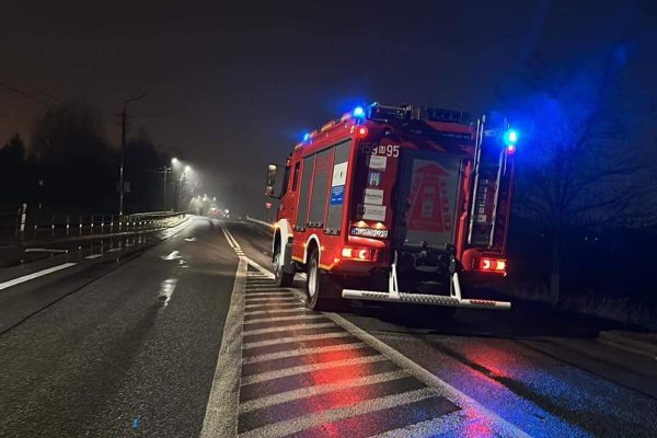 Tragedia w wigilijny wieczór na DK50