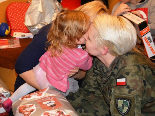 Żołnierze 1.ORel. w akcji 